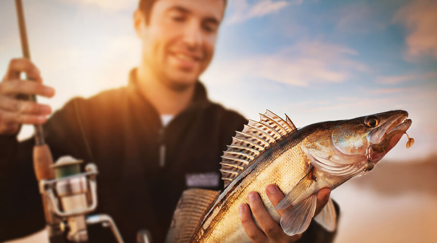 Man Fishing