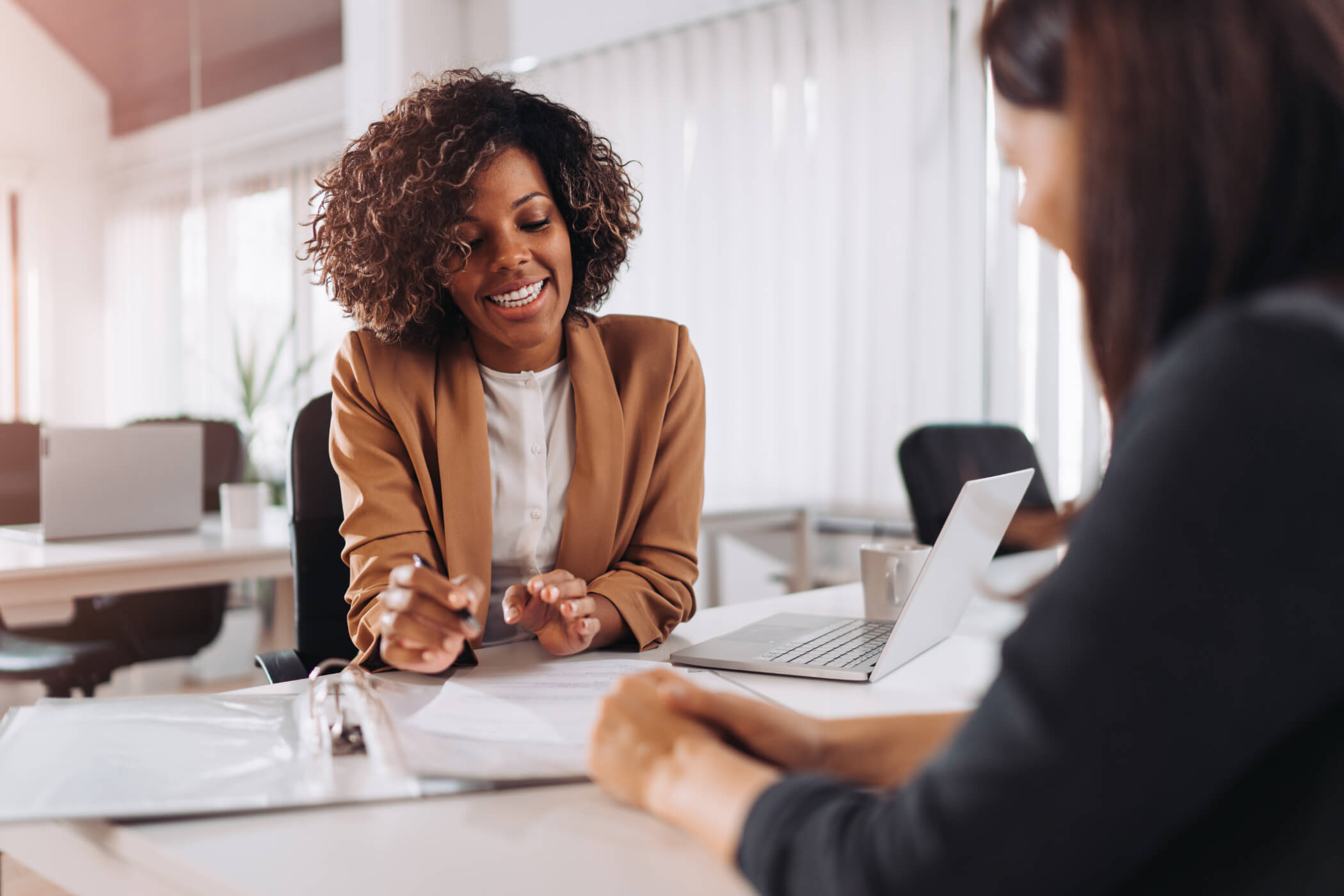 interview woman